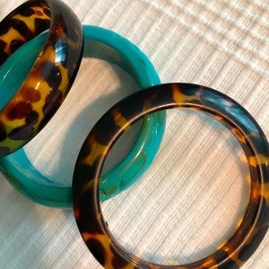 Women’s tortoise shell bracelet set